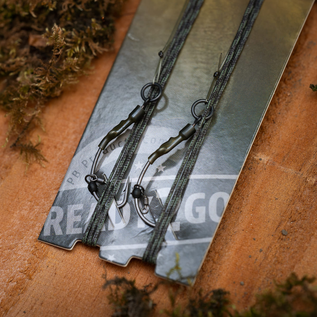 R2G Clip Silk Ray Leader 90/Ronnie Rig Stiff (2pcs)